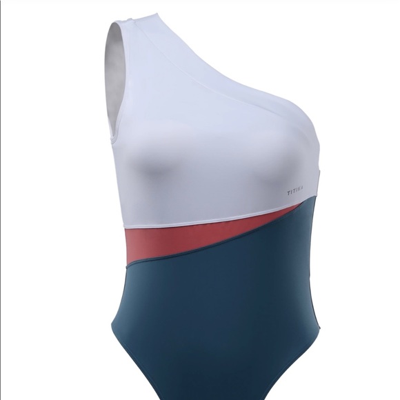 NWT Titika Mono swimsuit one piece shoulder - Picture 3 of 8